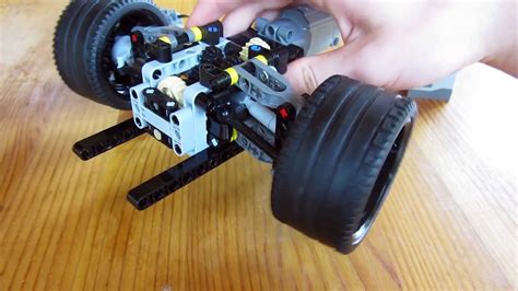 Lego Technic Front Axle Steering Suspension All Wheel Drive