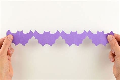 Halloween Paper Garland Cutouts Bats Spiders Pumpkins Ghosts And