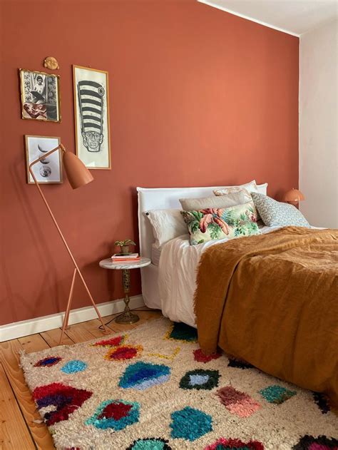 Bedroom In Earthy Colorsterracotta Home Decor Bedroom Styles