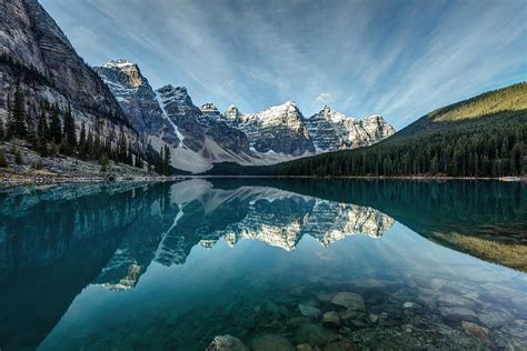 Moraine Lake Reflection Photograph By Pierre Leclerc Photography