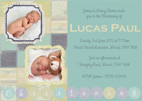 Order invitations and if the date (or venue) changes we will reprint your order free. baby baptism invitations | Baby dedication invitation ...