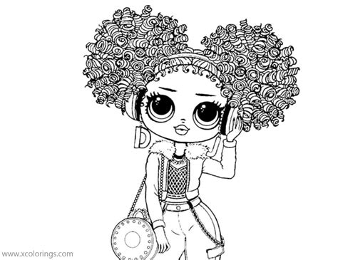 Angel Lol Doll Coloring Page