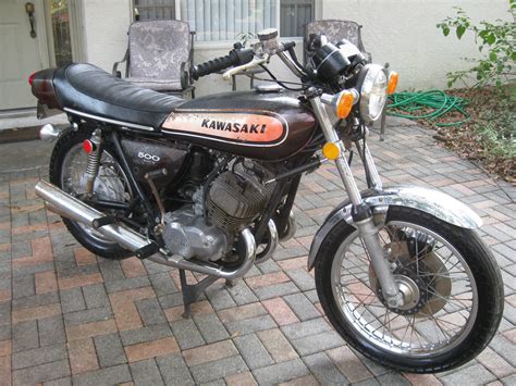 Kawasaki h1 500 d mach iii. 1973 Kawasaki H1 500 Mach III 3 triple NO RESERVE