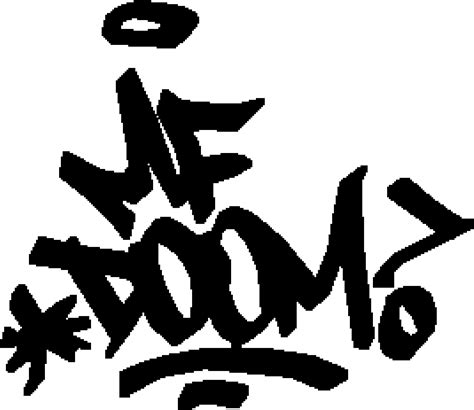 Download Mf Doom - Mf Doom Name Logo Clipart Png Download - PikPng
