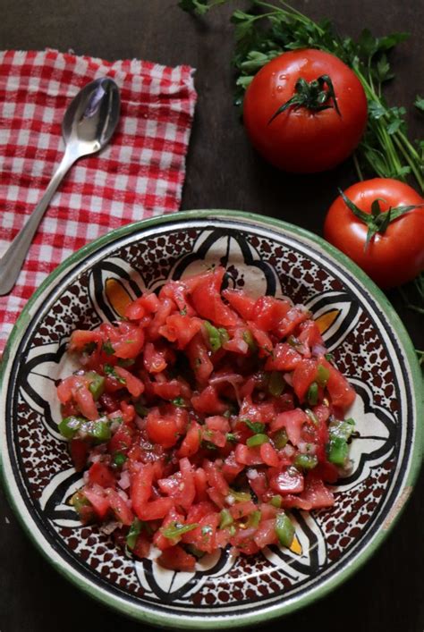 Smocked Moroccan Salad Healthy Recipes Megounista