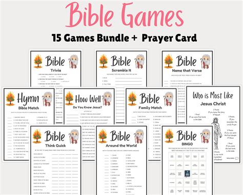 Bible Games Printable Bible Games For Kids Bible Games For Adults