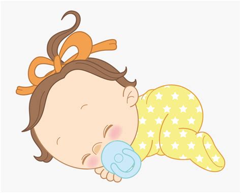 Baby Sleeping Clipart Desenho De Bebe Png Transparent Cartoon Free