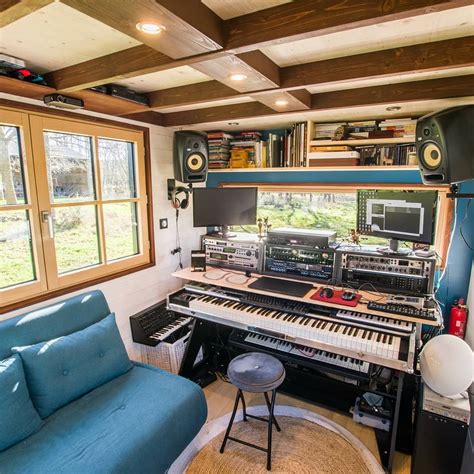 Recording Studio in a Tiny House