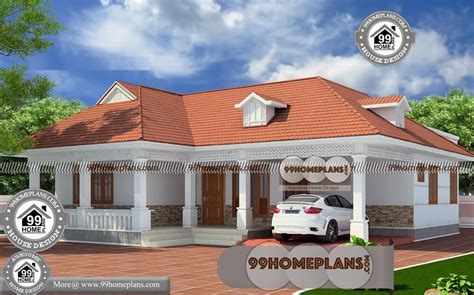 3 Bhk House Plan Collections 90 Kerala Style House Photos With Plans