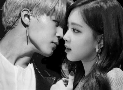 Bts And Blackpink Taennie Or Jenkook Jimin Rose Blackpink And Bts