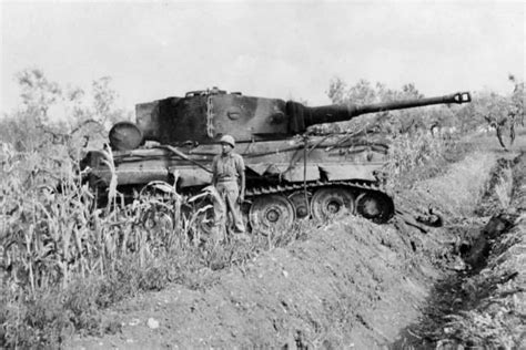 Tiger Tank Of The Schwere Panzer Abteilung 508 Villa Bonnaza Italy