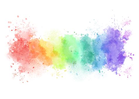 Top 48 Imagen Rainbow Color Splash Background Vn