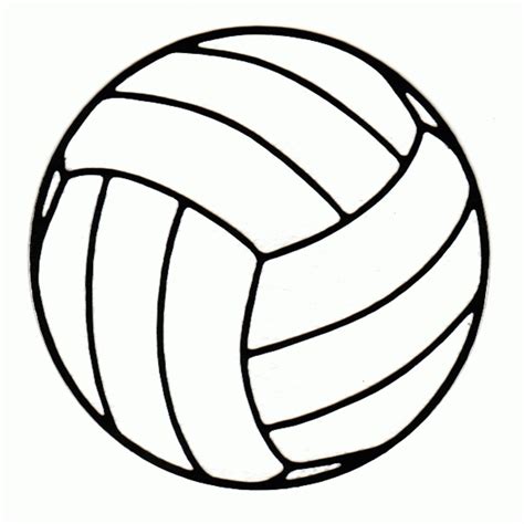 Coloring Pages Of Volleyball Coloring Pages