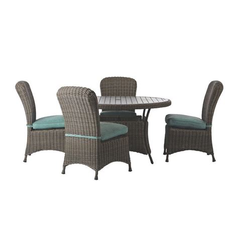 You know when you're choosing outdoor furniture, you can see the options are endless. Martha Stewart Living Lake Adela Weathered Gray 5-Piece ...