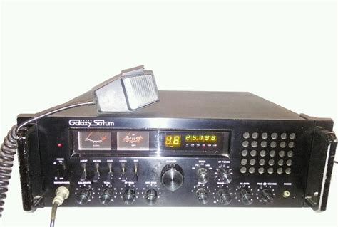 Galaxy Saturn Cb Radio Ham Radio Base Station Transceiver Works Great