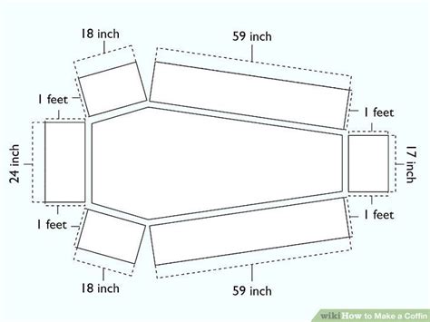 How To Make A Coffin 13 Steps With Pictures In 2020 Halloween