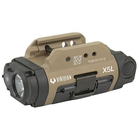 Viridian X5l Gen3 Universal Green Laser Wtactical Light Fde 4shooters