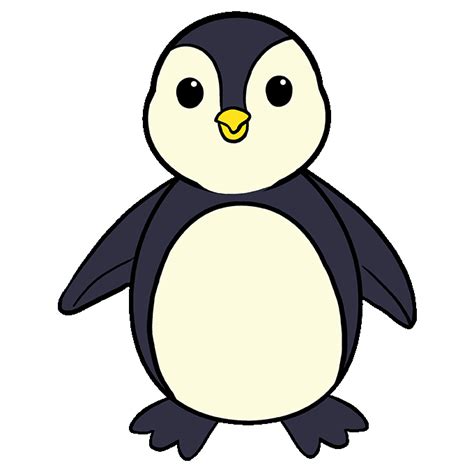 How To Draw A Penguin Artofit
