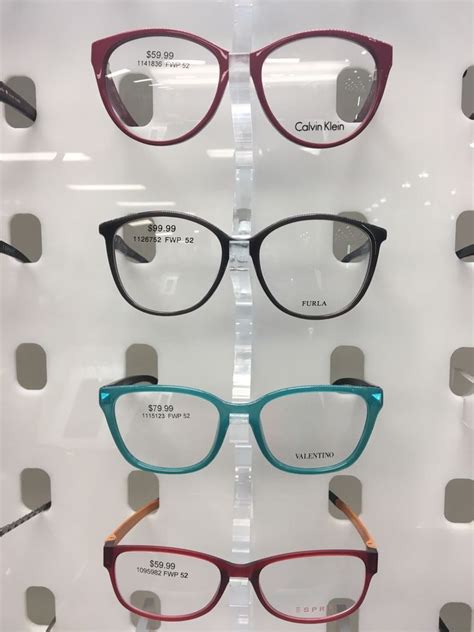 Costco Eyeglass Frames Selection Table Frame