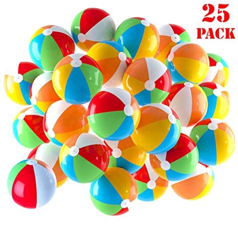 Inflatable Beach Balls 5 Inch For The Pool Beach Summer Parties