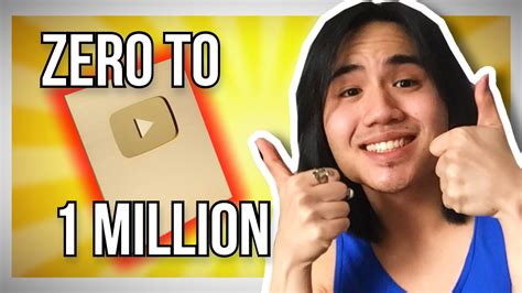 How To Get 1 Million Subscribers In Under A Minute Youtube
