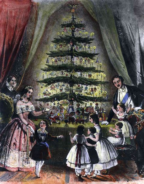 history of christmas traditions in the 19th century