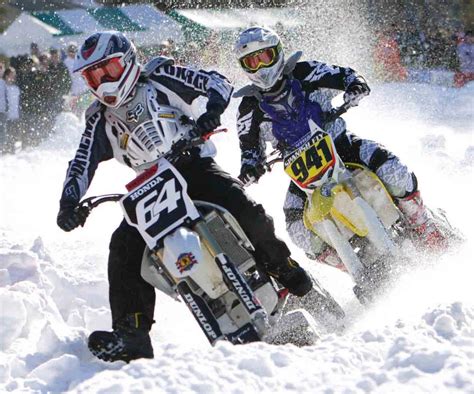 Snow Bike Racing Is Officially A Thing Now