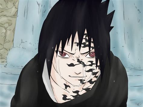 Sasuke 2nd Stage Of The Cursed Mark And Battle Against Naruto In The