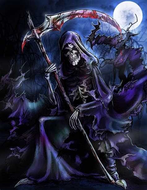 The Grim Reaper By HalloweenBloodyQueen On DeviantArt Grim Reaper Art Dark Reaper Grim Reaper
