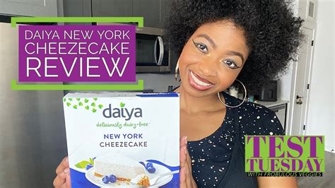 Daiya Cheesecake Review Youtube