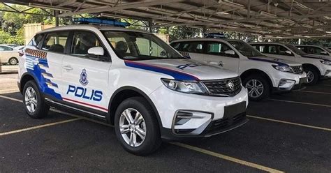 2020 Proton X70 Police Car Spotted Suv Joins Pdrm