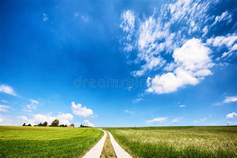 Dirt Road Stock Image Image Of Color Meadow Country 35334609