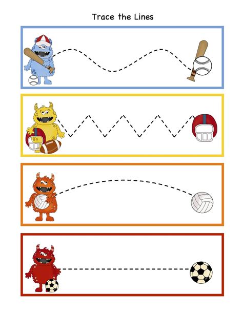 While tracing and coloring these shapes, it will sharpen their math shapes skills. Sport Worksheets for Kids | Activity Shelter