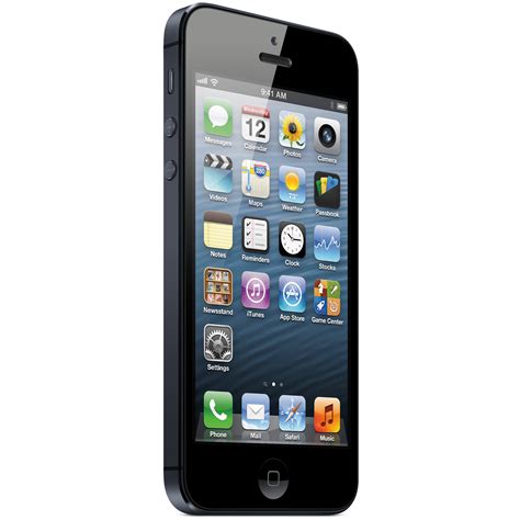 Apple Iphone 5 Mobiltelefon Kártyafüggetlen 64gb Fekete Emaghu