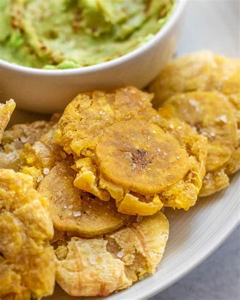 Healthy Air Fryer Plantains Dominican Tostones Plant Based Rd