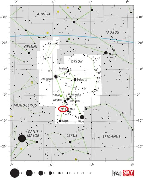 Messier 43 The De Marians Nebula Universe Today