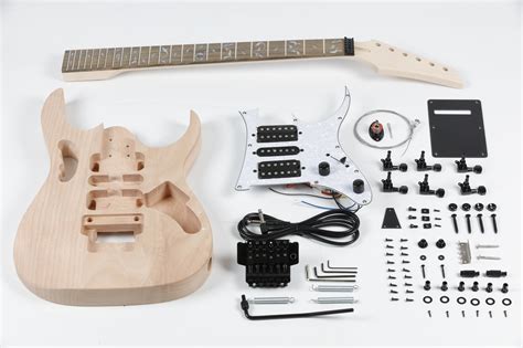 Leo Jaymz Diy Electric Guitar Kits In Ibz Style Mahogany Body And