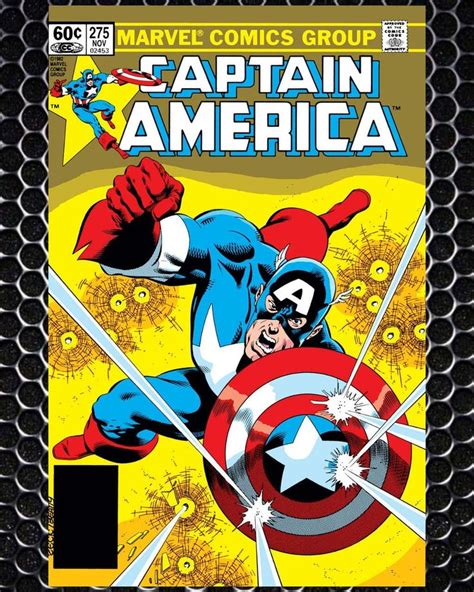 The Cover To Captain America 275 By Mike Zeck And John Beatty