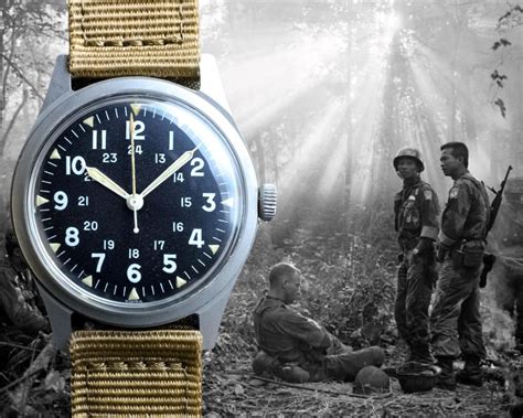 the most iconic military watch of the vietnam war montres publiques the vintage watch magazine