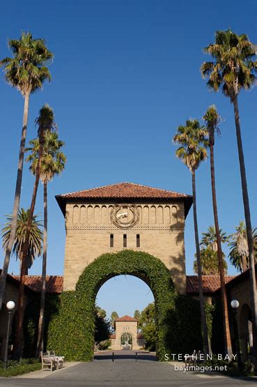 Photo Entrance To The Quad Stanford California