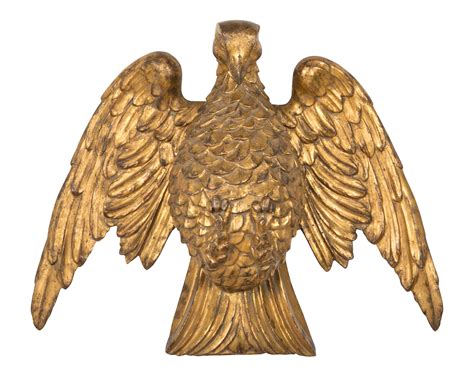 American Carved Gilt Wood Eagle Avery And Dash Collections