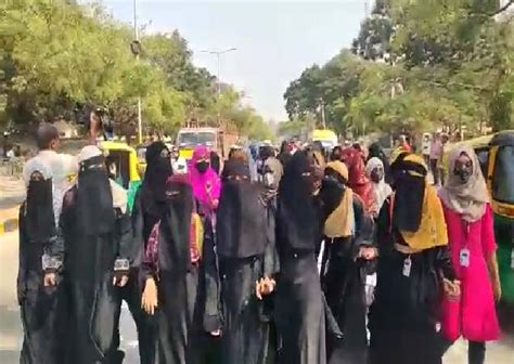 Hijab Clad Students Sent Back Protests And Arguments Rage At Karnataka