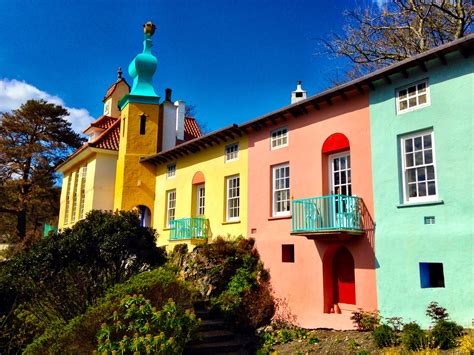 Portmeirion Castles In Wales Portmeirion North Wales