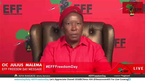 Economic Freedom Fighters On Twitter Cic Juliussmalema Says In