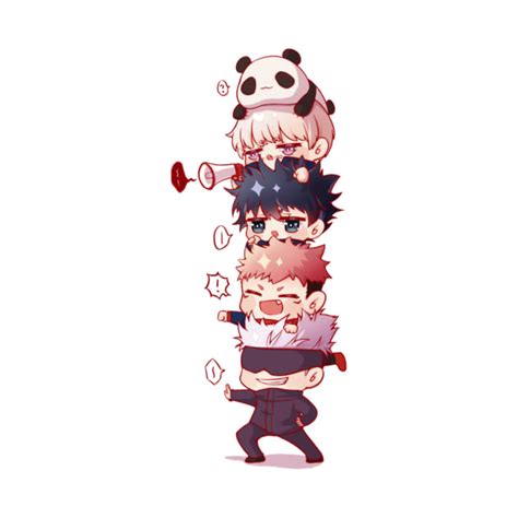 Cute Jujutsu Kaisen Chibi Jjk Gojo Sukuna Megumi Satoru Gojo