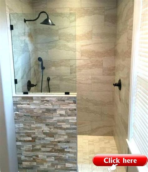 Of course this all rests on the premise that your hinges work on the same shimming the wall hinges is a stupid idea. 21 Small Walk in Shower Ideas No Door - 2019 - Shower Diy
