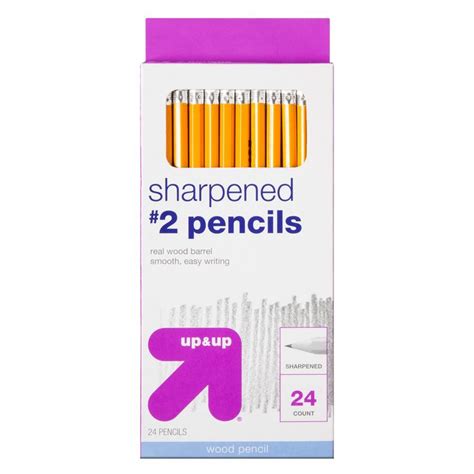 Sharpened 2 Wood Pencils 24ct Upandup With Images Writing Supplies