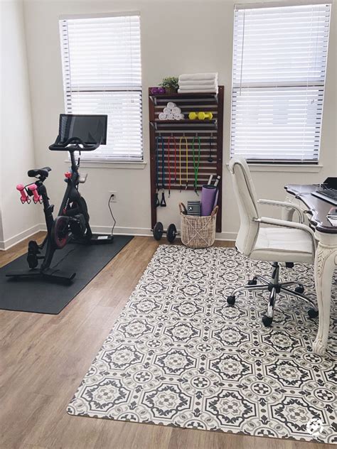 Make sure that lifting is something that you plan on doing long term before making the investment. Peloton room - home gym office combo | Everything Inc.