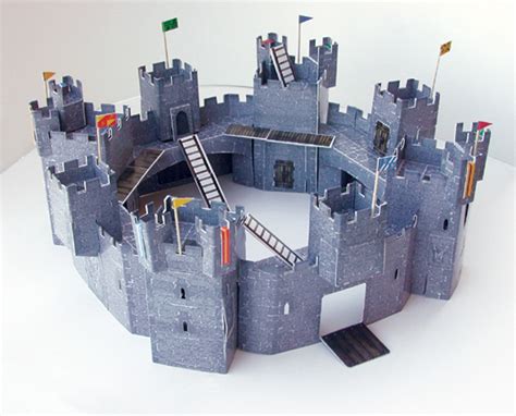 It could include round towers which could be made out of toilet roll. Cardboard Heroes Castles