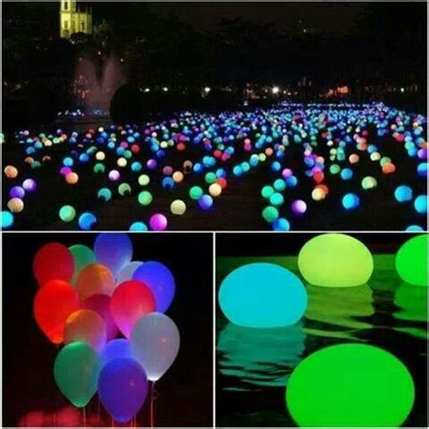 Check spelling or type a new query. Glow sticks in balloons for a pool party | Cool ideas ...